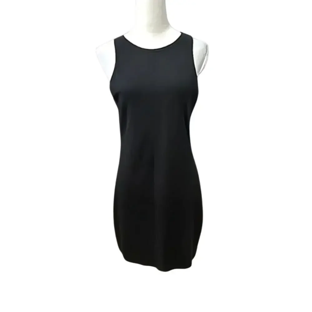 BP Black Sleeveless Tank Dress Mini Casual M NWT Minimalist Chic Timeless Chic